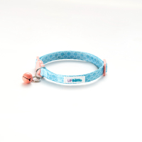 UFBemo Fabricant de Offre Spéciale Conception personnalisée Séparation des couleurs Boucle de sécurité Ceinture Cloche Collier pour animaux de compagnie Collier pour chat
