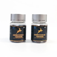Cápsulas Dietéticas Naturales Certificadas por GMP para Adultos - Repone la Vitalidad, Refuerza el Sistema Inmunológico, Ginseng Americano, Ganoderma Lucidum, Extracto de Asta de Ciervo