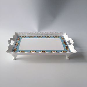 Reremise — plateau à <span class=keywords><strong>pied</strong></span> en céramique, nouvel arrivage 2022, plateau pour café angel - Product Image 5