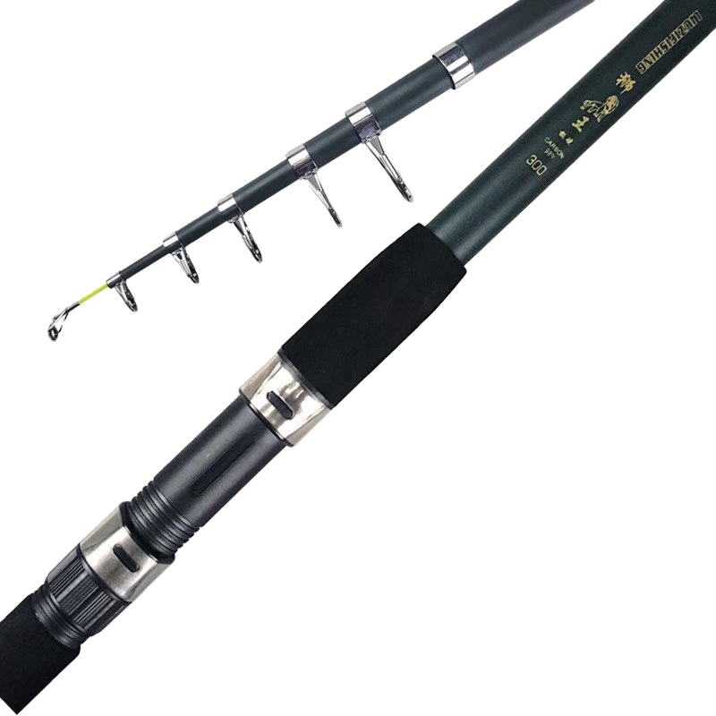 4 Pcs 12ft Surf Fishing Rod - High Carbon Fiber Spinning Rod