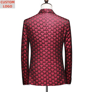 6XL Herren Anzug Custom LOGO <span class=keywords><strong>3</strong></span> Stück Business Bräutigam Blazer Plus Size Luxus Anzüge für Herren <span class=keywords><strong>Prom</strong></span> - Product Image 3