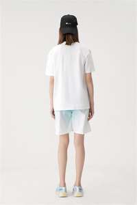 חולצות גדולות וגבוהות, לוגו מותאם אישית 100% כותנה מתאימה לאותיות גדולות שרוול קצר - Product Image 3