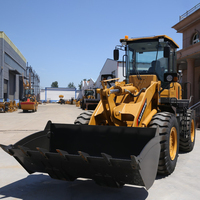 Wheel Loader CE EPA ISO 3 Ton 5 Ton BARU, Shovel 4x4 Wheel Drive Loader, Front Wheel Loader untuk Dijual