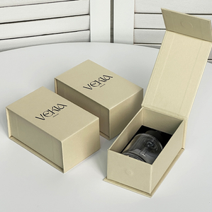 New high-end magnetic flip-top gift <b>box</b> <b>Small</b> batch customization Perfume jewelry cosmetics Simple universal packaging <b>box</b> - Product Image 6