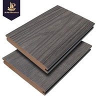 Plancher extérieur en composite bois-plastique (WPC) embossé en relief, extrudé, anti-décoloration, résistant aux intempéries, pour balcon et terrasse