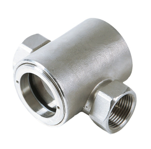 Indicateur <span class=keywords><strong>de</strong></span> débit <span class=keywords><strong>de</strong></span> liquide en verre <span class=keywords><strong>de</strong></span> <span class=keywords><strong>vue</strong></span> <span class=keywords><strong>de</strong></span> roue à haute pression avec extrémité filetée - Product Image 4