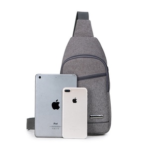 新しいアウトドアナイロンミニマリストチェストバッグ軽量ジッパー開閉スリングバッグショルダーストラップ大容量ファッションメンズポータブル - Product Image 2