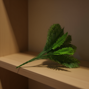 <b>Artificial</b> Fern Leaves 18-Head Long <b>Stem</b> Greenery For Home Decoration - Product Image 3