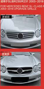 Parrilla de Mejora para Mercedes BENZ Clase SL R230/R231 2003-2018 - Product Image 2