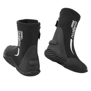 Zapatos de buceo de 5mm para <span class=keywords><strong>hombre</strong></span> y mujer, botas de vadeo vulcanizadas de alta calidad, antideslizantes, gruesas, para exteriores, snorkel, playa, surf - Product Image 4
