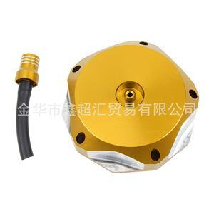 Bouchon de réservoir de carburant en alliage d'aluminium Zuqing pour motos tout-terrain FT115 couleur or - Product Image 1