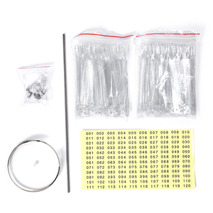 120 Puntas de Uñas Acrílicas Falsas Desmontables en Forma de Abanico Giratorio de ABS para Exhibición, Muestras de Color, Prueba de Esmalte en Gel y Práctica - Product Image 4