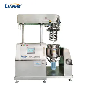 Cosmetic Face Cream Vacuum Emulsifying Machine Vacuum Emulsifier Mixer Lotion Mixing Machine Skin Whitening Cream Making Machine