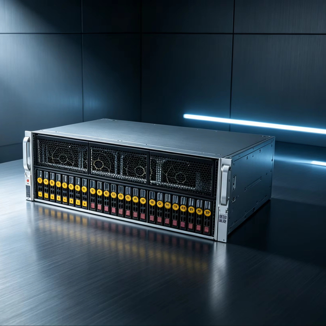4U Rack GPU Server SYS-421GE-TNRT Dual Intel Xeon Scalable Processors Used Stock Enterprise AI Computing Data Center Training