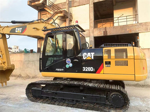 Pelle sur chenilles d'occasion Cat de haute qualité 320D Caterpillar 320D2 Excavatrice utilisée CAT 320B 320C 320DL - Product Image 2