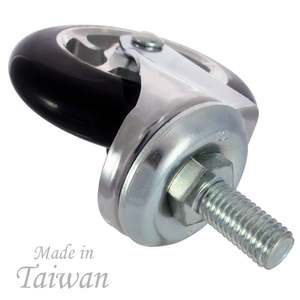 Roulettes de 4 pouces Durable Polyuréthane Nylon Acier Polypropylène Matériau - Product Image 3