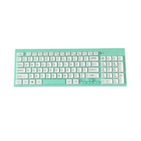 Clavier sans fil le plus récent du fabricant avec pavé tactile de grande taille intégré et batterie Li-ion rechargeable