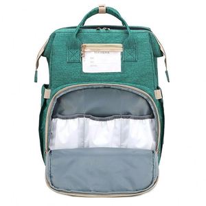 Échantillon gratuit : Sac à langer multifonctionnel, pliable, imperméable, pour maman, sac à dos pour poussette, sac à couches pour bébé, sac à dos-lit et berceau. - Product Image 4