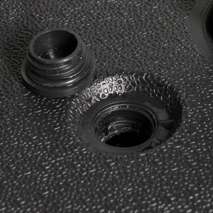 Nuevo producto negro al aire libre plástico <span class=keywords><strong>HDPE</strong></span> cuadrado 45*45cm jardín Patio sol playa sombrilla Bases - Product Image 4