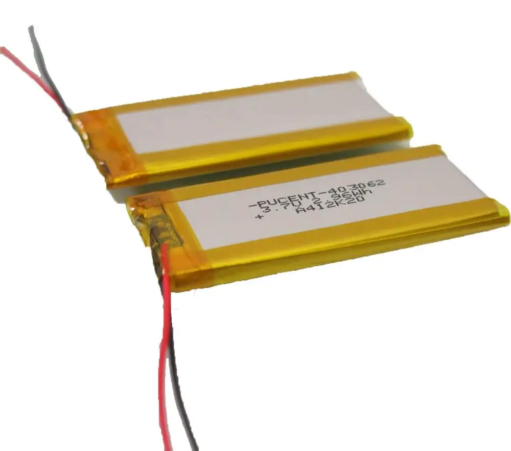 High quality battery supplier wholesale li-polymer battery 403062 3.7v 800mah rechargeable lipo battery