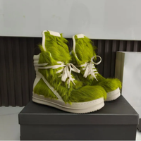 Mocassins unisexes en cuir véritable de haute qualité, style sportif décontracté, à enfiler, plateforme, automne-printemps, souples et légers pour la marche