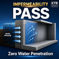 Revêtement liquide imperméable résistant à la pénétration, barrière contre l'humidité souterraine, anti-infiltration, revêtement acrylique durable à base d'eau