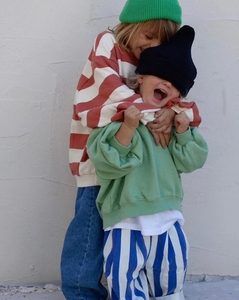 <span class=keywords><strong>Sudaderas</strong></span> Casuales de Gran Tamaño para Niños, Cuello Redondo, Manga Larga, 100% Algodón, Transpirables - Product Image 5