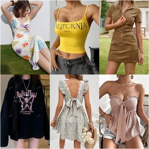 Nueva Promoción <span class=keywords><strong>2022</strong></span>: Ropa Mixta Barata al por Mayor para Mujer en Fardos - Product Image 2