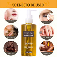 Huile corporelle éclaircissante pour la peau Hydratants naturels pour la peau sèche Huile essentielle nourrissante pour le massage des cheveux