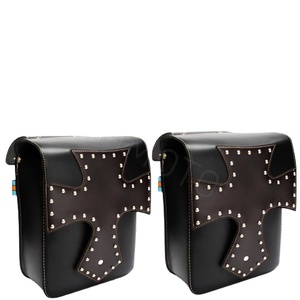 Sacoche de selle universelle en cuir YHMOTO pour moto Harley - Product Image 1