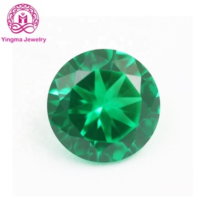 Gemma <span class=keywords><strong>Verde</strong></span> Taglio Diamante all'Ingrosso, Nano Gemma <span class=keywords><strong>Verde</strong></span> Rotonda per Incastonatura <span class=keywords><strong>di</strong></span> Gioielli - Product Image 1