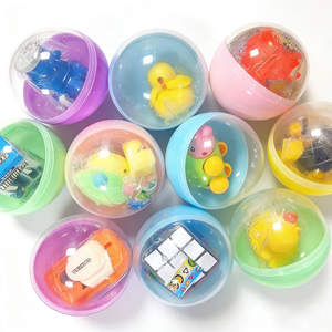Capsules de jouets surprise préremplies de 100-120 mm, capsules transparentes pour machine Gashapon, pour poupées en peluche - Product Image 4