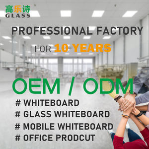 Şık Metal Çerçeveli Mobil Cam Beyaz Tahta, Ofis Okul Ev Kullanımı için Anti-Ghosting Çizilmez Yüzey - Product Image 6