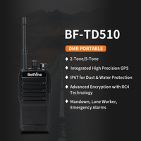 Belfone BF-TD510 IP68 Étanche Professionnel DMR Talkie-walkie Portable VHF UHF Radio bidirectionnelle