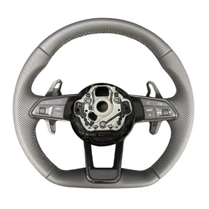 Volant en fibre de carbone sur mesure pour <span class=keywords><strong>Audi</strong></span> <span class=keywords><strong>RS</strong></span> A3 A4 A5 A6 C7 B8 R8 S3 S4 S5 Q3 <span class=keywords><strong>Q5</strong></span> Q7 A7 S7 TT RS3 RS5 RS6 RS7 B9 - Product Image 2