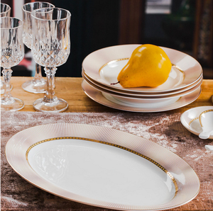 Vaisselle en céramique, bols en porcelaine de haute qualité de style occidental 58 Skull, assiettes, ensembles de bols, porcelaine cadeau - Product Image 4