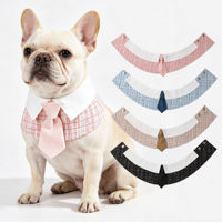 Nouveau design : Ensemble collier et bandana pour chien, style smoking, pour mariage et fête, accessoire de cosplay de luxe