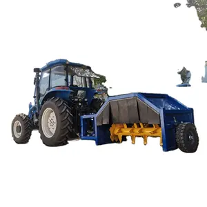 factory directly supply Compost turner for animal dung manure fertilizer