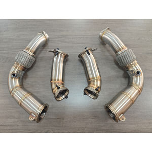 AKS Fallrohr für BMW X5M F95 X6M F96 S68 4.4T Racing Fallrohr - Product Image 5