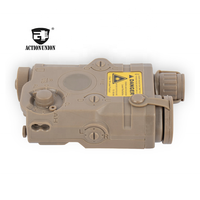 ActionUnion Tactical Gear Factory AN Boîte de batterie PEQ-15 avec boîtier de batterie laser IR rouge Pièces d'équipement de combat