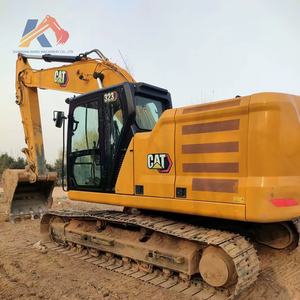 Excavatrice sur chenilles CAT 323 de 23 tonnes d'occasion pour terrains d'excavation moyens, d'origine japonaise, marque Caterpillar, à bon prix pour les exploitations agricoles - Product Image 1