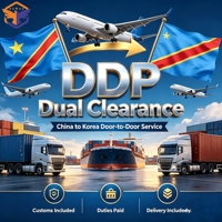 Agent logistique chinois DDP/DDU Fret maritime LCL/FCL Fret aérien Expédition porte-à-porte Kinshasa & Brazzaville Dédouanement