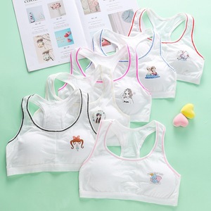 <span class=keywords><strong>Soutien</strong></span>-<span class=keywords><strong>gorge</strong></span> d'entraînement en coton pour filles, imprimé dessin animé mignon, sous-vêtements pour adolescentes, bralette douce et respirante sans armatures, <span class=keywords><strong>soutien</strong></span>-<span class=keywords><strong>gorge</strong></span> rembourré - Product Image 2