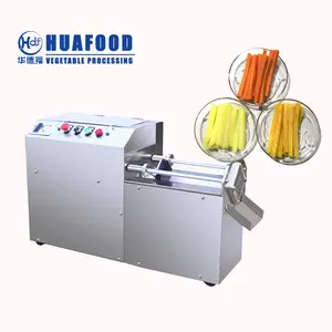 Máquina cortadora trituradora de patatas y pimienta Máquina cortadora de zanahorias industrial