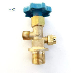 Fermeture d'angle en laiton CGA540 robuste, vanne de sécurité haute pression, vanne de bouteille d'oxygène pour bouteilles d'oxygène - Product Image 4