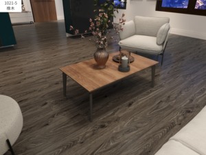 Diseño personalizado de alta calidad de lujo 6 "x 37" patrones de piedra en relieve de madera 101% Virgin Office núcleo rígido SPC suelo de plástico - Product Image 3