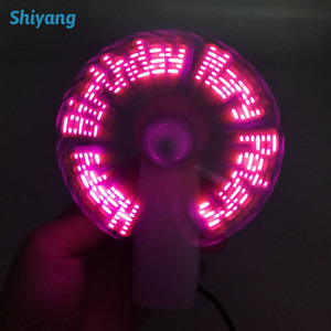 Quà Tặng Đám Cưới Nguồn Cung Cấp Nghề Đáng Yêu <span class=keywords><strong>Led</strong></span> Mini <span class=keywords><strong>Fan</strong></span> Điện Tùy Chỉnh Tin Nhắn Cầm Tay <span class=keywords><strong>LED</strong></span> <span class=keywords><strong>Fan</strong></span> - Product Image 2
