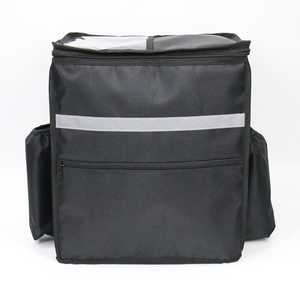 Bolsa Térmica para Motocicleta, Bolsa de Reparto de Comida Aislada, Mochila Térmica para Pizza, Reutilizable, 300D, Suave - Product Image 1
