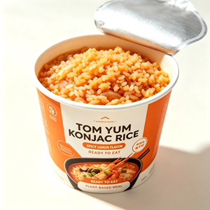Repas <span class=keywords><strong>de</strong></span> remplacement cétogène faible en glucides certifié <span class=keywords><strong>Halal</strong></span>, riz <span class=keywords><strong>de</strong></span> konjac séché Shirataki, aliment <span class=keywords><strong>de</strong></span> voyage - Product Image 1