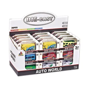 Anak-anak Anak-anak Permainan Balap Roda Angin Kendaraan Mainan 1 64 Diecast Mini Logam Mobil Display Box 220V Die Cast Mobil 1:64 Tidak Ada Baterai EN71